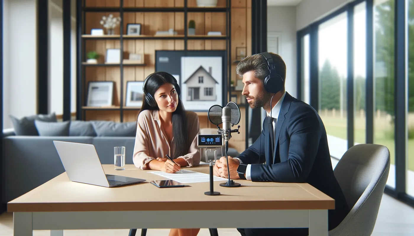 podcast immobilier idées contenu agence immobilière