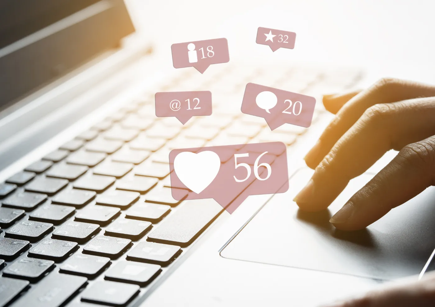 réseaux sociaux idée contenu agence immobilière