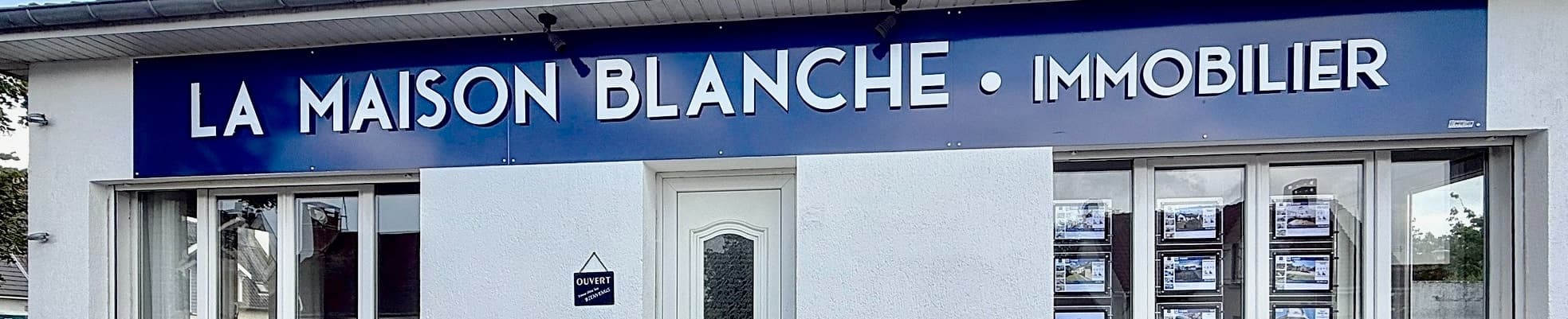 La Maison Blanche Immobilier - Agence immobilière à Verton