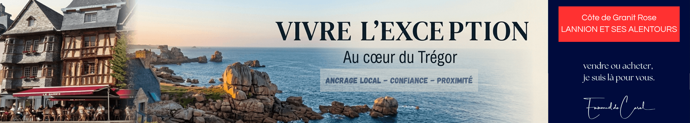 Emmanuel Do Casal - Agent immobilier à Trélévern