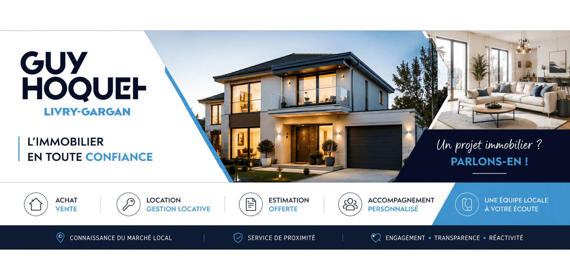 Guy Hoquet Livry Gargan - Agence immobilière à Livry-Gargan