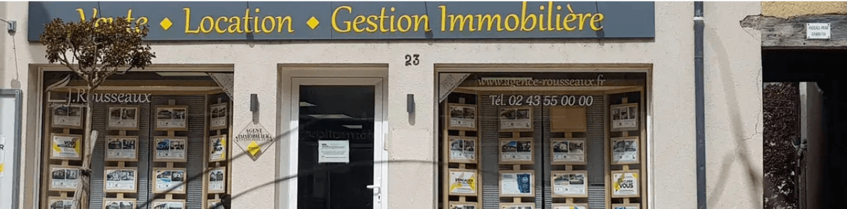Agence Rousseaux Immobilier - Agence immobilière à Sablé-sur-Sarthe