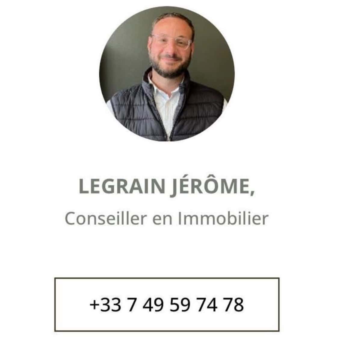 Jérôme Legrain - Agent immobilier à Fismes