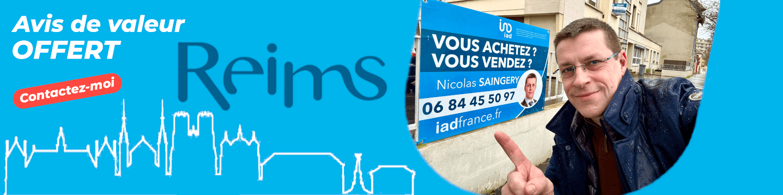 Nicolas Saingery - Agent immobilier à Reims
