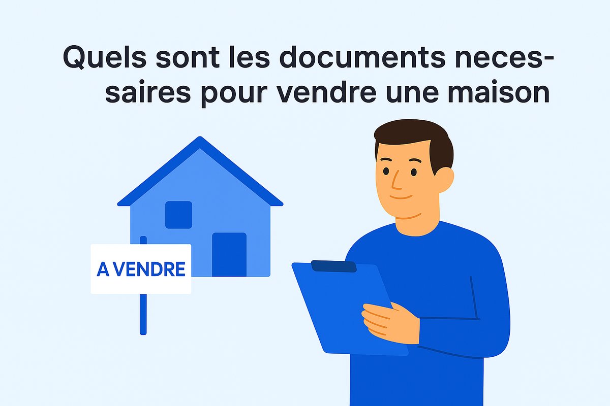Quels sont les documents obligatoires pour vendre une maison ?